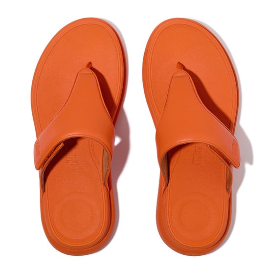 FitFlop F-mode go adjustable flatform toe-post sandals - Image 5