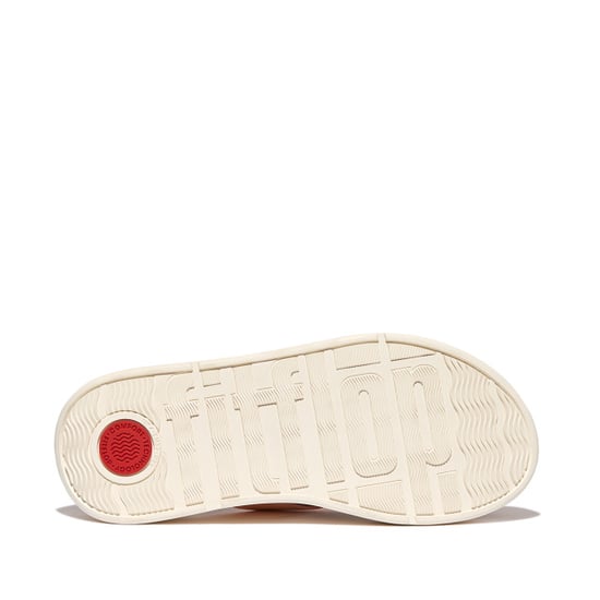 FitFlop F-mode leather flatform toe-post sandals - Image 2