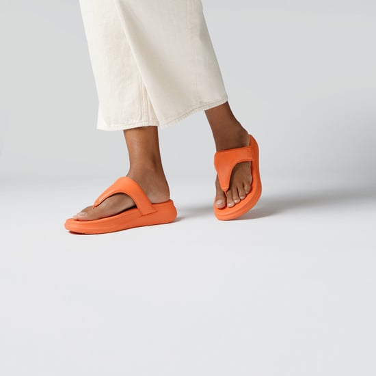 FitFlop F-mode go adjustable flatform toe-post sandals - Image 6