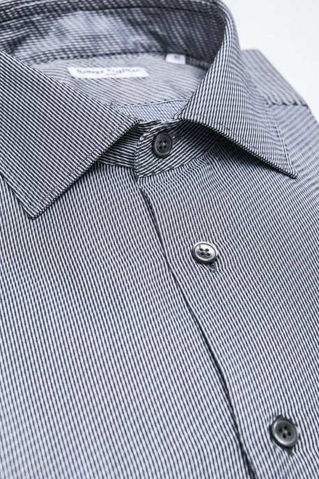 Classic Fit Striped Dress Shirt - Image 2