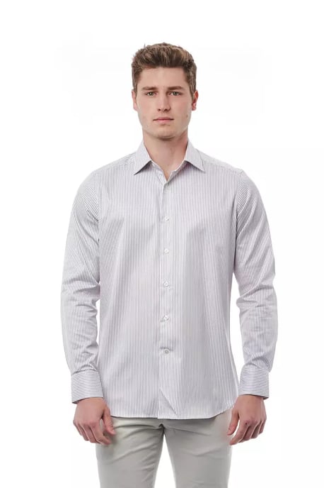 Slim Fit Gestreepte Overhemd - Image 1