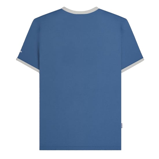 Lambretta Heren Target Ringer T-shirt (Maanlicht Oceaan) - Image 2