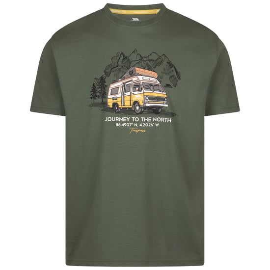 Trespass Heren Tokso T-Shirt (Groene wilg) - Image 1