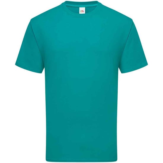 Fruit Of The Loom Mens Ringspun Premium T-Shirt (Ocean Teal) - Image 1