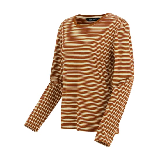 Regatta Långärmad t-shirt - damer/kvinnor Federica (Glaserad ingefära/Lätt vanilj) - Image 3