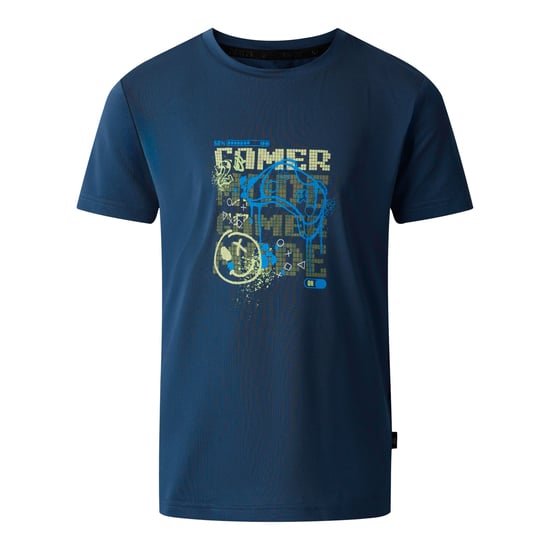 Dare 2B Kinderen/Kinderen Amuse II Videogame T-Shirt (Maanlicht/Maanlicht Denim) - Image 1