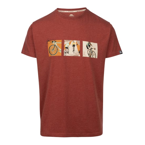 Trespass Heren Kooten T-Shirt (Sienna gebrand Marl) - Image 1