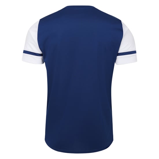 Umbro Heren Cavelle Jersey T-Shirt (Marine/Briljant Wit) - Image 2