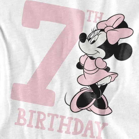 Disney Kinderen/Kinderen Minnie Mouse 7e Verjaardag T-Shirt (Wit) - Image 3
