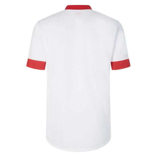 Umbro Childrens/Kids Tempest Short-Sleeved Jersey (White/Vermillion) - Image 2