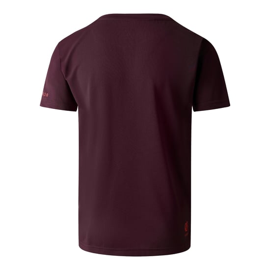 Dare 2B Kinderen/Kinderen Amuse II Dinosaurus Skelet T-Shirt (Diepe pruim) - Image 2