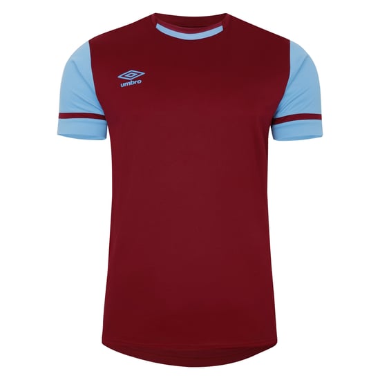 Umbro Childrens/Kids Cavelle Jersey (New Claret/Sky Blue) - Image 1