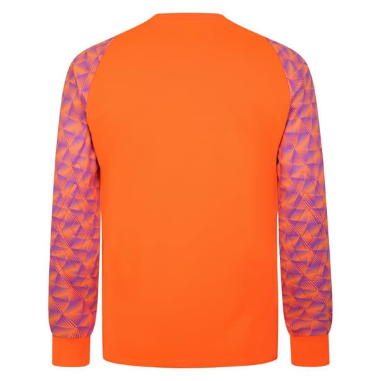 Umbro Heren Flux keepershirt met lange mouwen (Schokkend oranje/paarse cactus) - Image 2