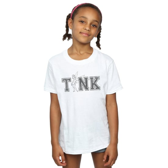 Disney Meisjes Tinker Bell Collegiate Tink Katoenen T-shirt (Wit) - Image 2
