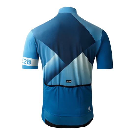 Dare 2B Mens AEP Pedal II Short-Sleeved Top (Blue Steel/Heritage Blue) - Image 2