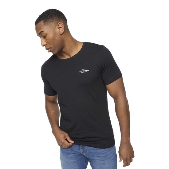 Crosshatch Heren Basicstandard T-shirt (5-pack) (Zwart/Grijs/Wit) - Image 3