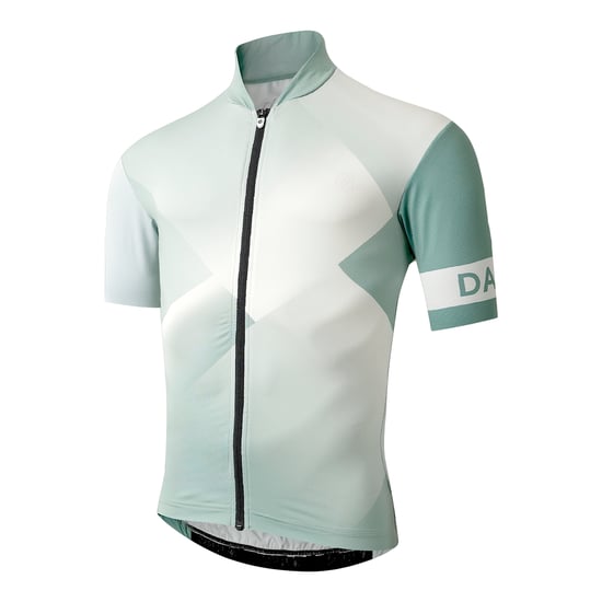 Dare 2B Mens AEP Pedal II Short-Sleeved Top (Hedge Green/Aqua Grey) - Image 3
