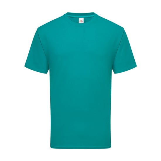 Fruit Of The Loom Mens Ringgesponnen Premium Tshirt (Ocean Teal) - Image 1