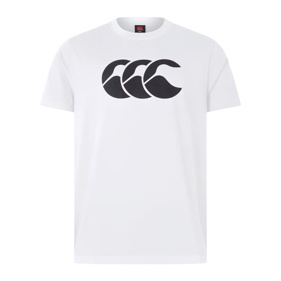 Canterbury Mens Logo Organic Cotton T-Shirt (Bright White) - Image 1