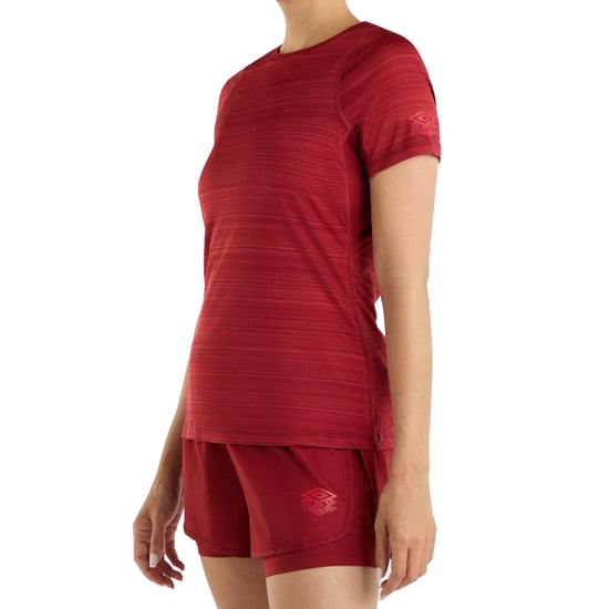 Umbro Dames/Dames Pro Marl Polyester Training T-shirt (Zongedroogde tomaat) - Image 4