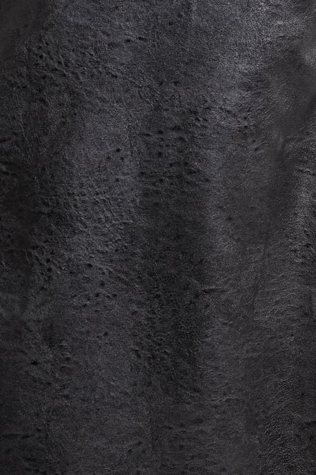 Faux Leather Midi Skirt - Image 5