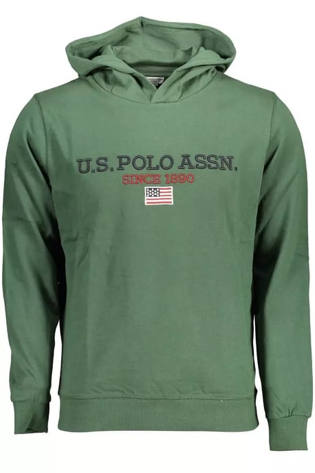 Fleece Hoodie Green - Image 1