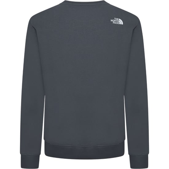 The North Face Fine Box Mens Crew Sweatshirt Vanadis Grey - Image 3