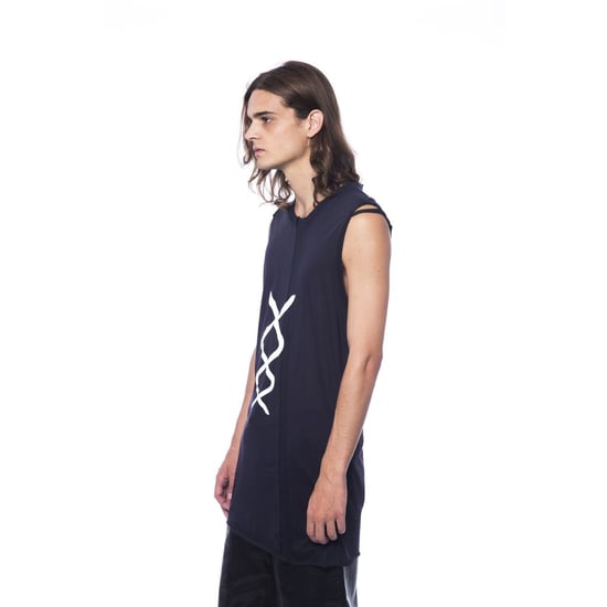 Långlinje Grafisk Tank Top - Image 2