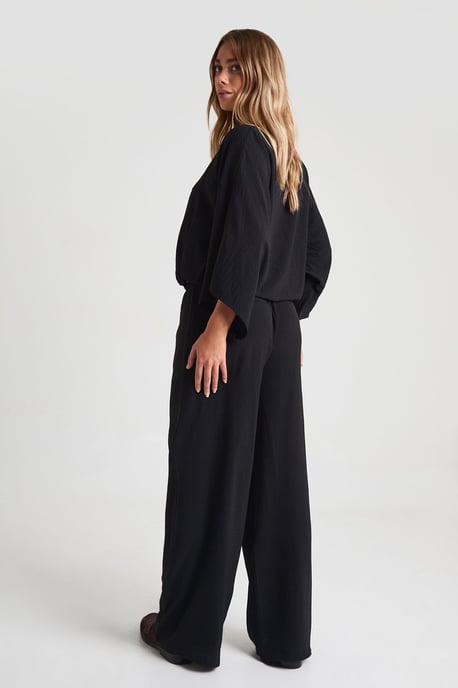 Slash Neck Blouse & Wide Leg Trouser Co-ord - Image 2