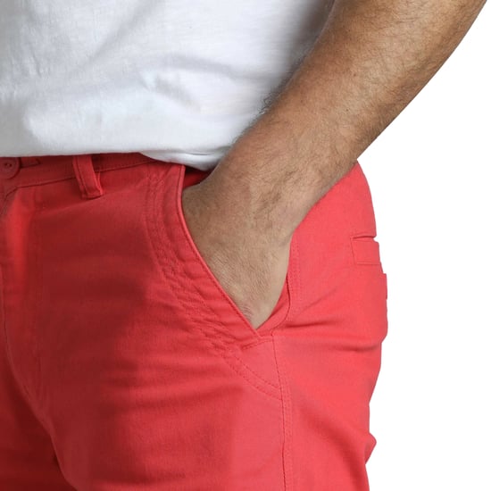 Weird Fish Heren Rayburn Korte Broek met Platte Voorkant (Radicaal Rood) - Image 4