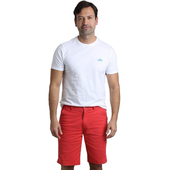 Weird Fish Heren Rayburn Korte Broek met Platte Voorkant (Radicaal Rood) - Image 5