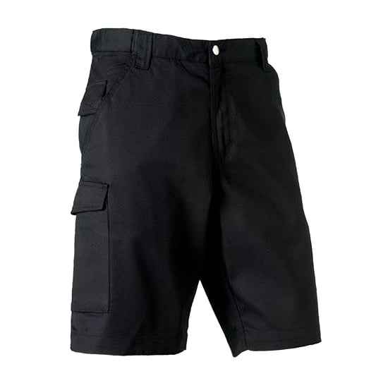 Russell Werkkleding Twill Shorts (Zwart) - Image 2