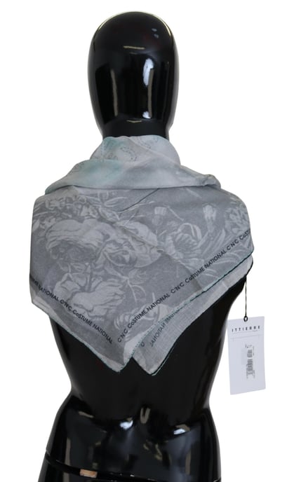 Silk Square Scarf - Image 4