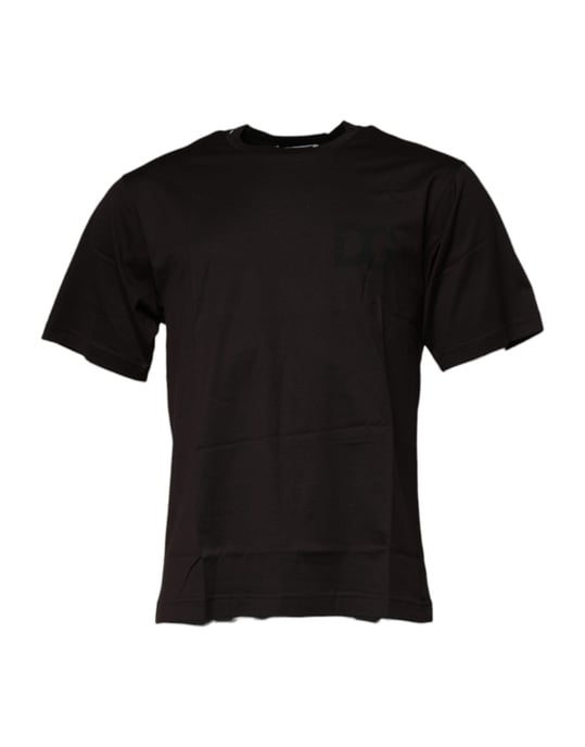 Kortärmad T-shirt med rund hals - Image 2