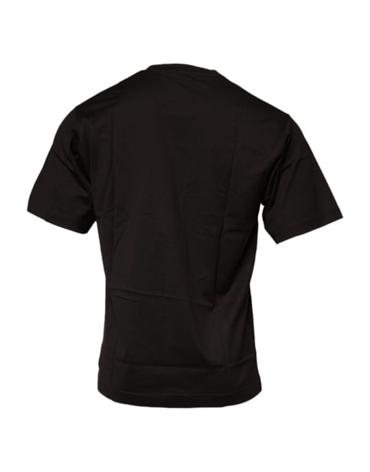 Kortärmad T-shirt med rund hals - Image 4