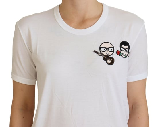 Dolce Gabbana Broderad T-shirt - Image 4