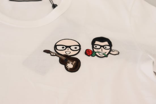 Dolce Gabbana Broderad T-shirt - Image 5
