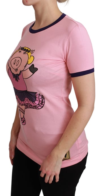 Varkens Ballerina T-shirt Korte Mouwen - Image 3