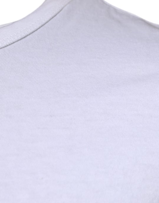Kortärmad T-shirt med rund hals och patchdetaljer - Image 4