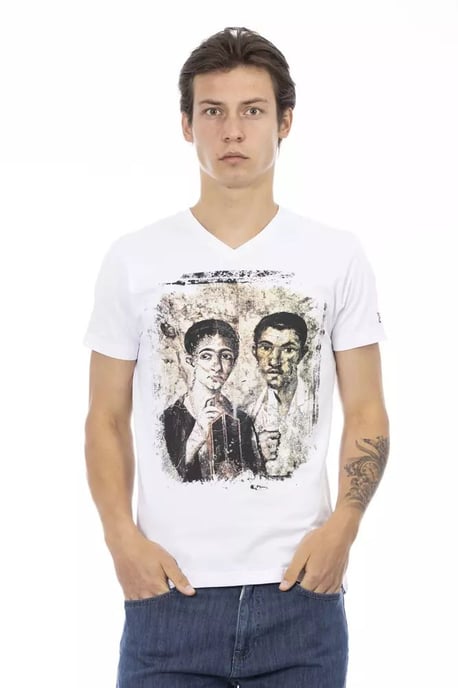 V-ringad T-shirt Tr22885fbb - Image 1