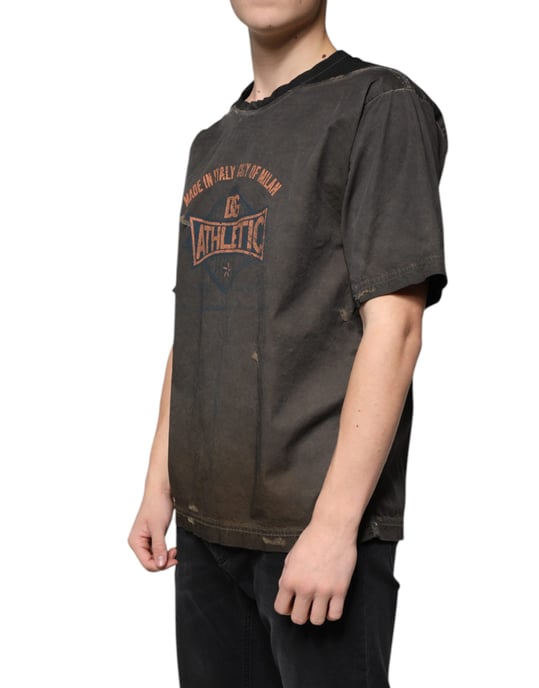 Grafische T-shirt Atletische Stijl - Image 3
