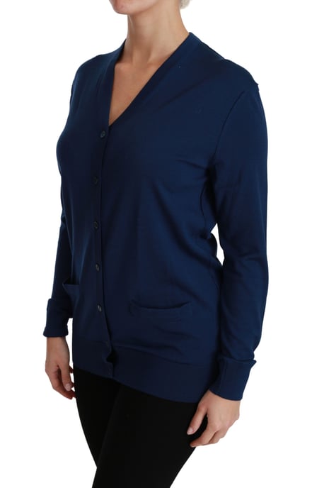 Vneck Merino Wool Cardigan - Image 3