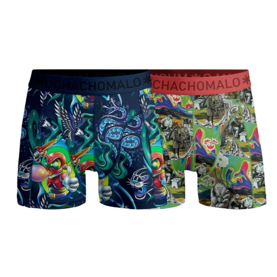 Muchachomalo Jongens 2-pack boxershorts new school - Image 2