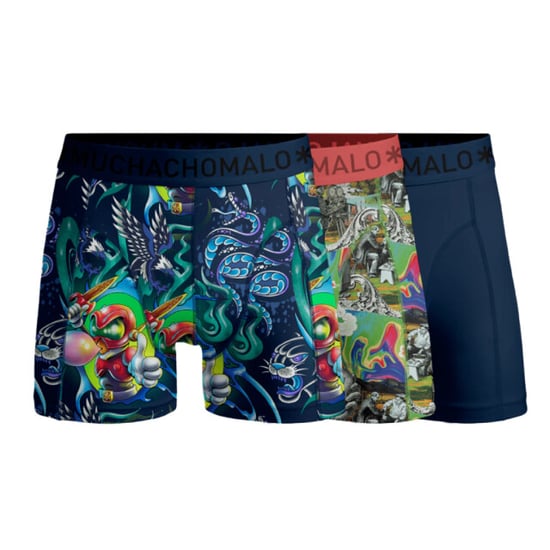Muchachomalo Jongens 3-pack boxershorts new school - Image 2