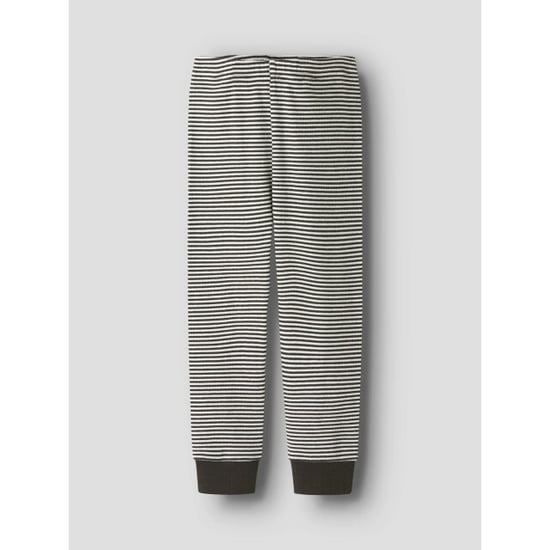 Name It Meisjes pyjama set nmnnightset stripe zwart/wit - Image 2