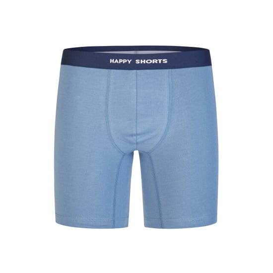 Happy Shorts Heren boxershorts met lange pijpen boxer briefs hawaii/lichtblauw - Image 3