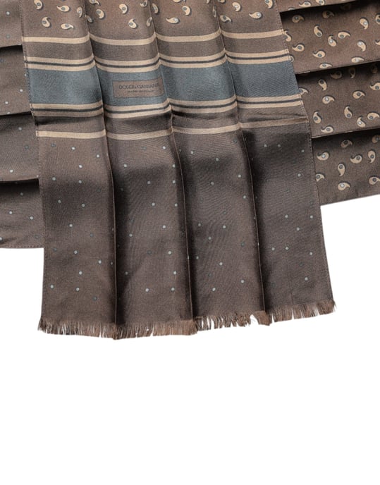 Paisley Silk Scarf - Image 5