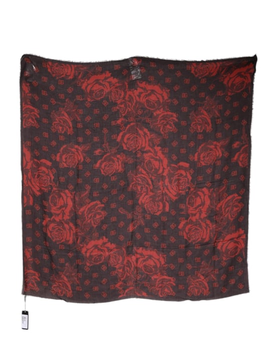 Printed Skull Scarf - Image 3