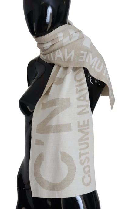 Logo Knitted Scarf - Image 2