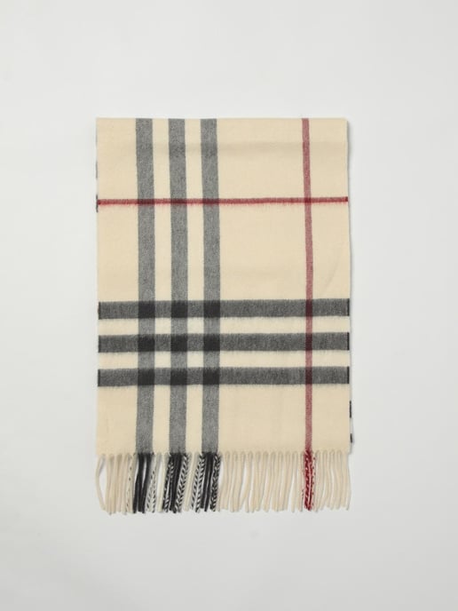 Check Pattern Wool Scarf - Image 2